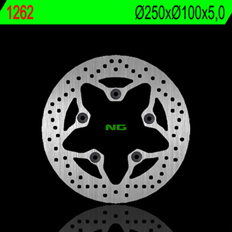 Kawasaki Zrx 1200 [NG BRAKE DISC] - disque de frein rond rigide