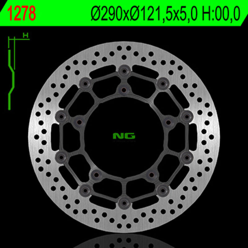 Suzuki Gladius 650 [NG BRAKE DISC] - disque de frein rond flottant
