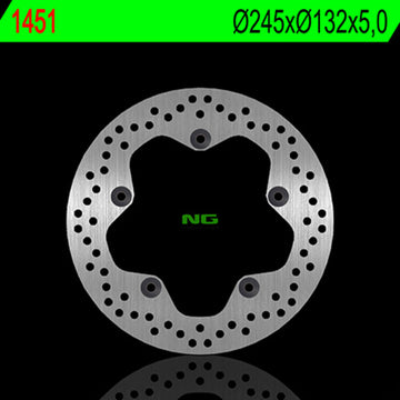 Yamaha Tracer 700 [NG BRAKE DISC] - round rigid brake disc