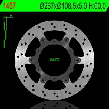 Ktm Adventure 1050 [NG BRAKE DISC] - Bremsscheibe schwimmend rund