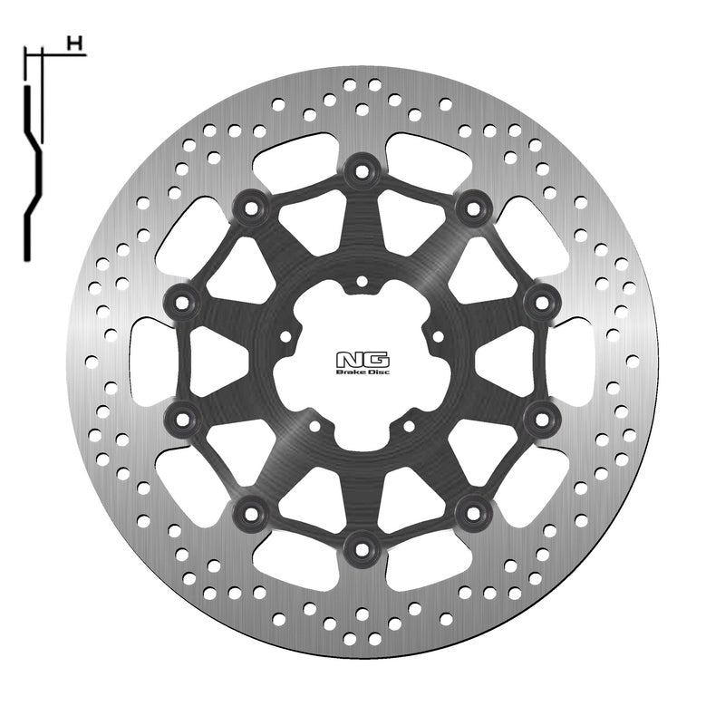 Ducati Scrambler 800 [NG BRAKE DISC] - Bremsscheibe schwimmend rund