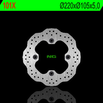 Honda Nx 650 [NG BRAKE DISC] - Wave rigid brake disc