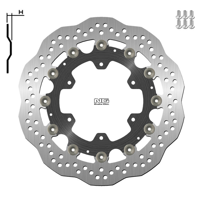 Bmw R 1100 [NG BRAKE DISC] - Bremsscheibe Wave schwimmend