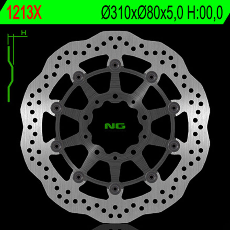 Kawasaki Versys 1000 [NG BRAKE DISC] - Wave floating brake disc