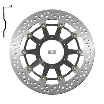 Honda XL 1000 [NG BRAKE DISC] - disque de frein rond flottant