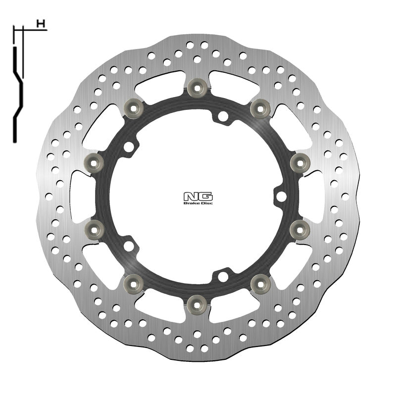 Triumph Sprint 1050 [NG BRAKE DISC] - Disque de frein flottant Wave