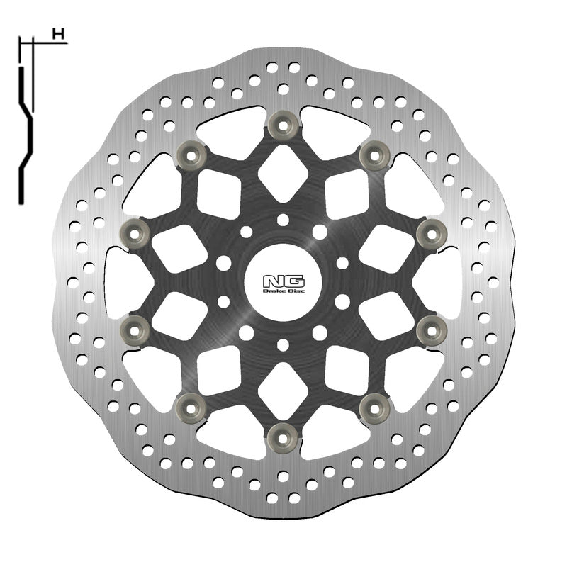 Ktm 790 Duke [NG BRAKE DISC] - Bremsscheibe Wave schwimmend