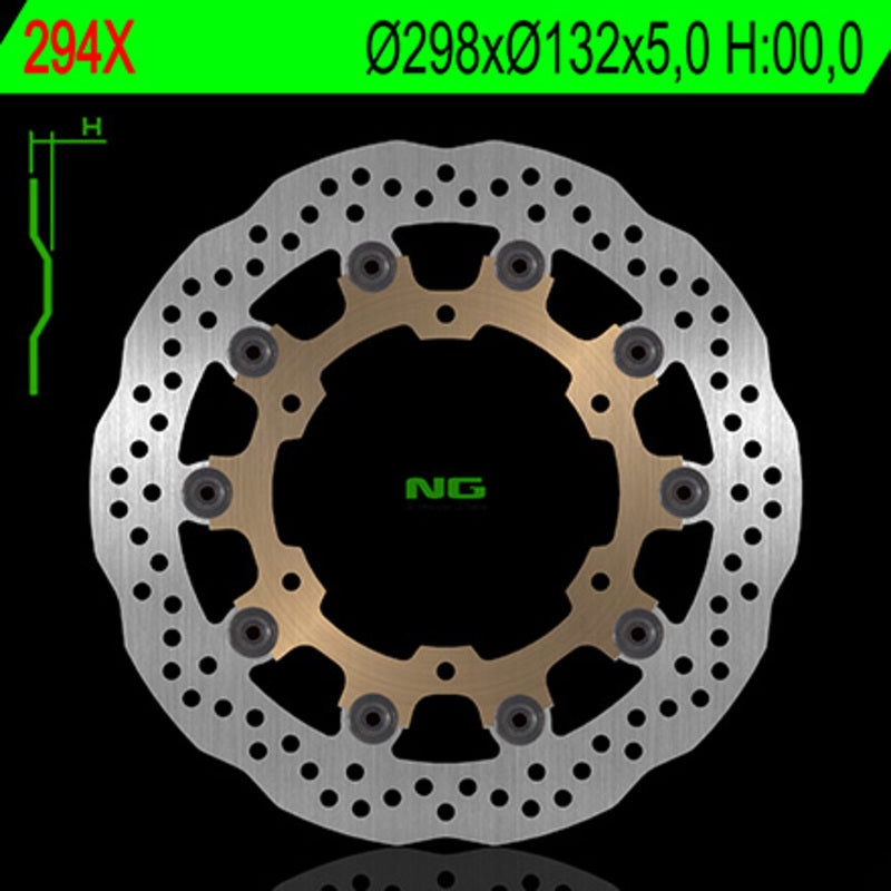 Yamaha Xvs 1100 Drag Star [NG BRAKE DISC] - Wave floating brake disc