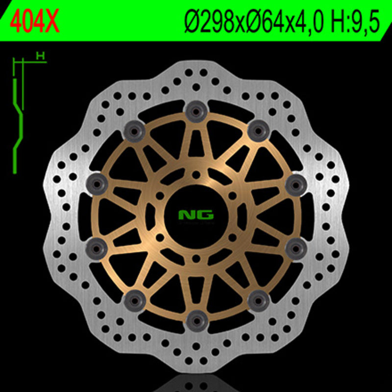 Aprilia Rst 1000 [NG BRAKE DISC] - Wave floating brake disc