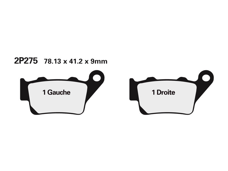 BMW F 800 GS F800GS [Nissin] - brake pads
