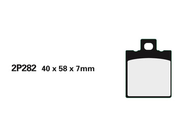 Moto Guzzi V11 Sport [NISSIN] - Bremsbeläge