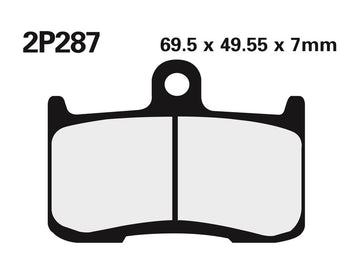 Kawasaki Z 900 ZR900F [Nissin] - Sinter metal brake pads