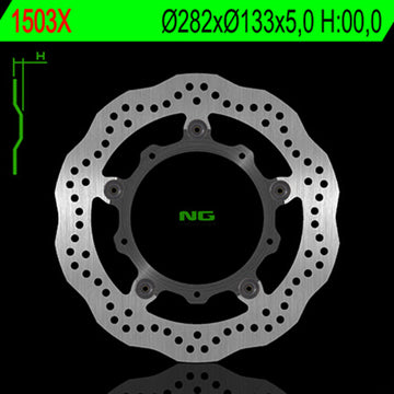 Yamaha Tracer 700 [NG BRAKE DISC] - Wave floating brake disc