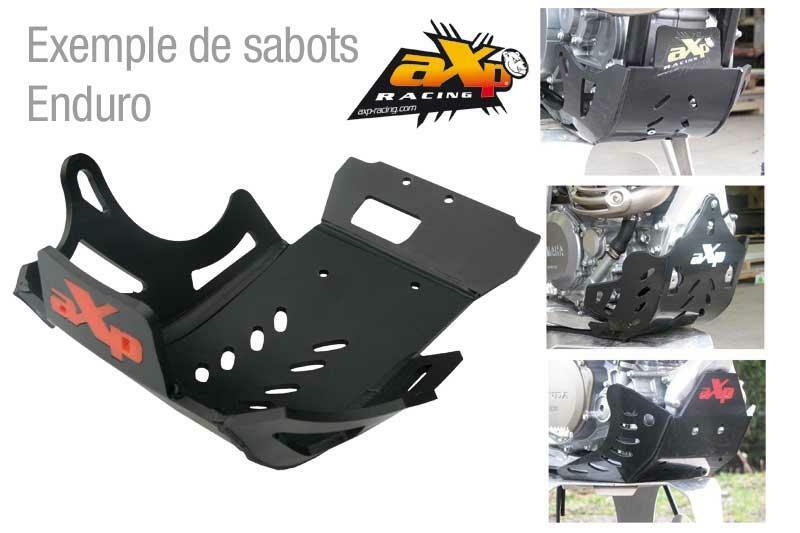 Gas Gas Ec 200 [AXP] - Protection anti-encastrement Enduro - HDPE 6 mm Gas Gas