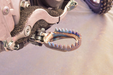 Honda Crf 1100 L At Adv Sp [SCAR] - Titanium footrests self-cleaning - 0