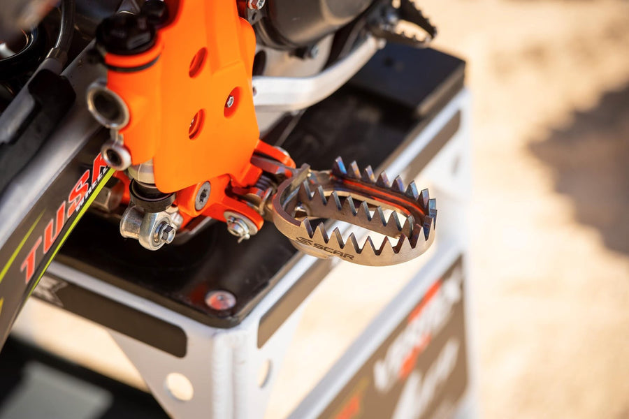 KTM 250 XC F [2016-2023] - Titanium Fußrasten Gripper