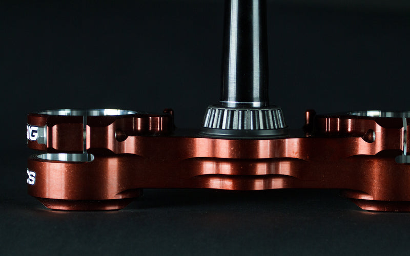 Husqvarna Te 125 [XTRIG] - Rocs Pro Triple Clamp Triple Clamp Orange 20-22mm Offset