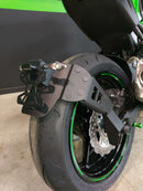 Kawasaki Z Electric [ACCESS DESIGN] - license plate holder at wheel height black Kawasaki Z900