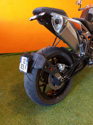 Ktm Duke 790 [ACCESS DESIGN] - License plate holder at wheel height black KTM Duke 790/890