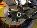 Ktm 790 Duke [ACCESS DESIGN] - Support de plaque d'immatriculation à hauteur de roue noir KTM Duke 790/890