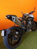 Ktm 790 Duke [ACCESS DESIGN] - Support de plaque d'immatriculation à hauteur de roue noir KTM Duke 790/890