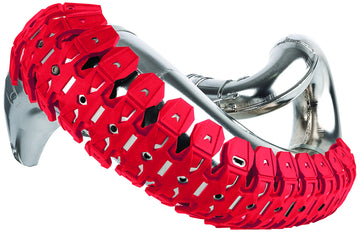Kawasaki Kmx 125 Mx 125 B [POLISPORT] - Armadillo exhaust protector red