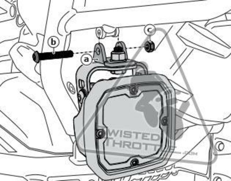 BMW R 1250 GS K50 [denali] - lighting bracket fall bracket