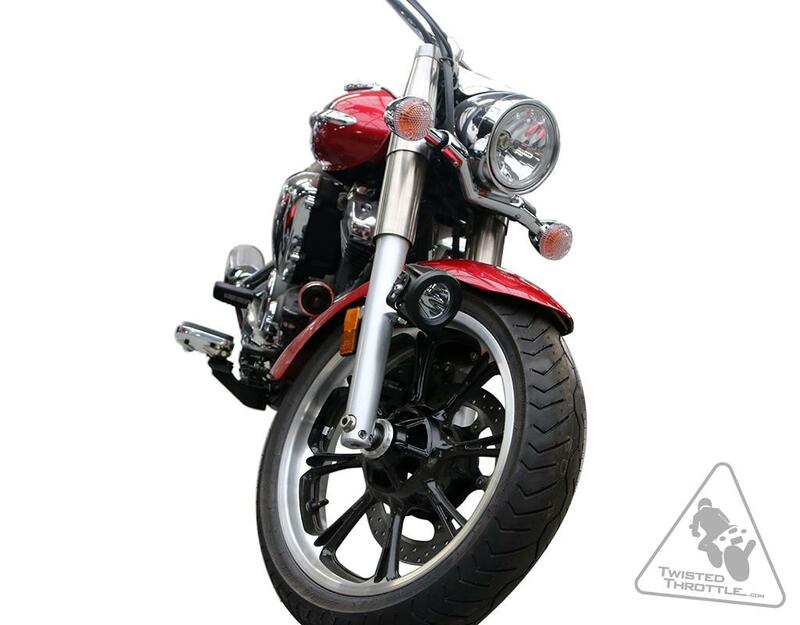 Kawasaki Vn 1700 [DENALI] - Beleuchtungs-Halterung Kawasaki Vulcan/Yamaha Star Cruisers