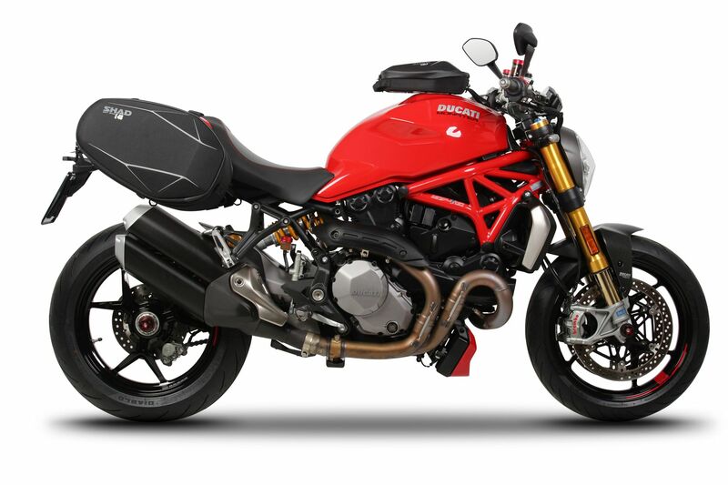 Ducati Monster 1200 [SHAD] - Support de sacoche latérale Ducati