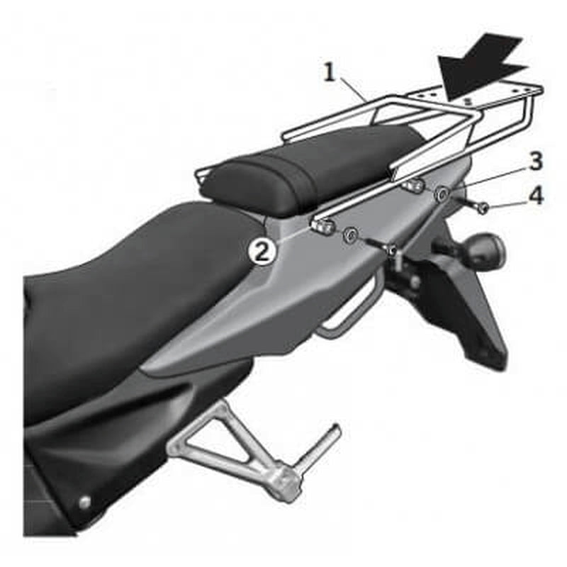 Daelim Roadwin 125 [2003-2012] [SHAD] - Top Master mounting kit