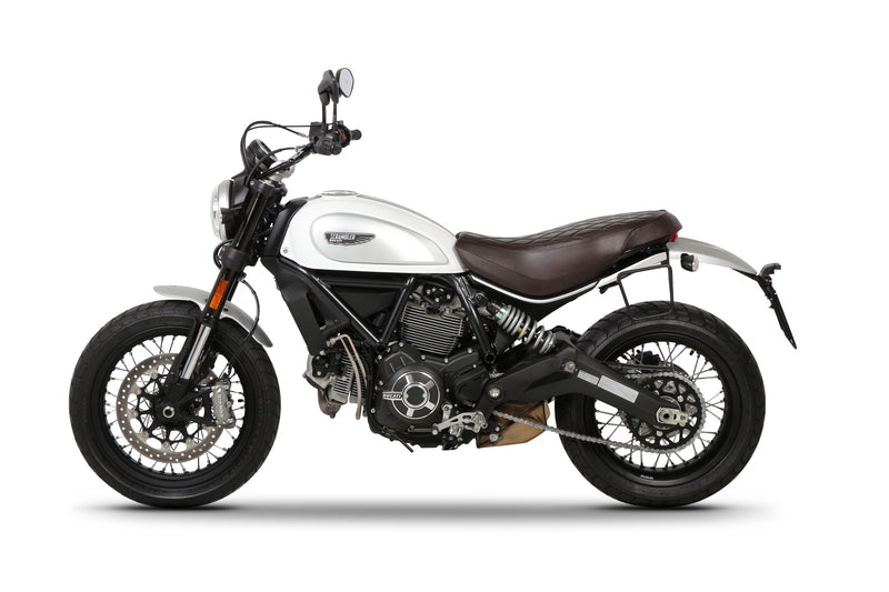 Ducati Scrambler 800 [SHAD] - Seitentaschen Halter Café Racer Ducati Scrambler
