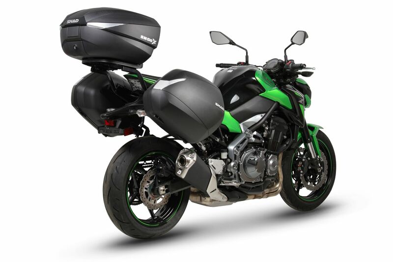 Kawasaki Z 900 [SHAD] - Système de montage 3P (latéral) - Kawasaki