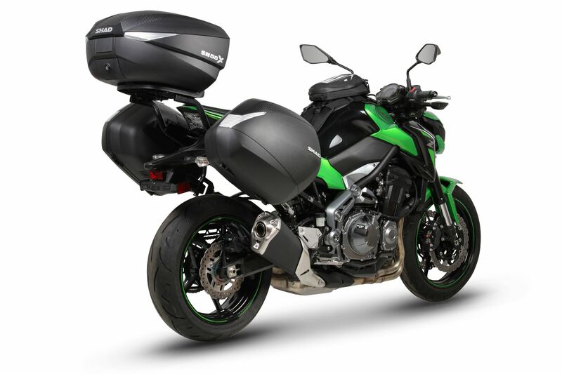 Kawasaki Z 900 [SHAD] - Système de montage 3P (latéral) - Kawasaki