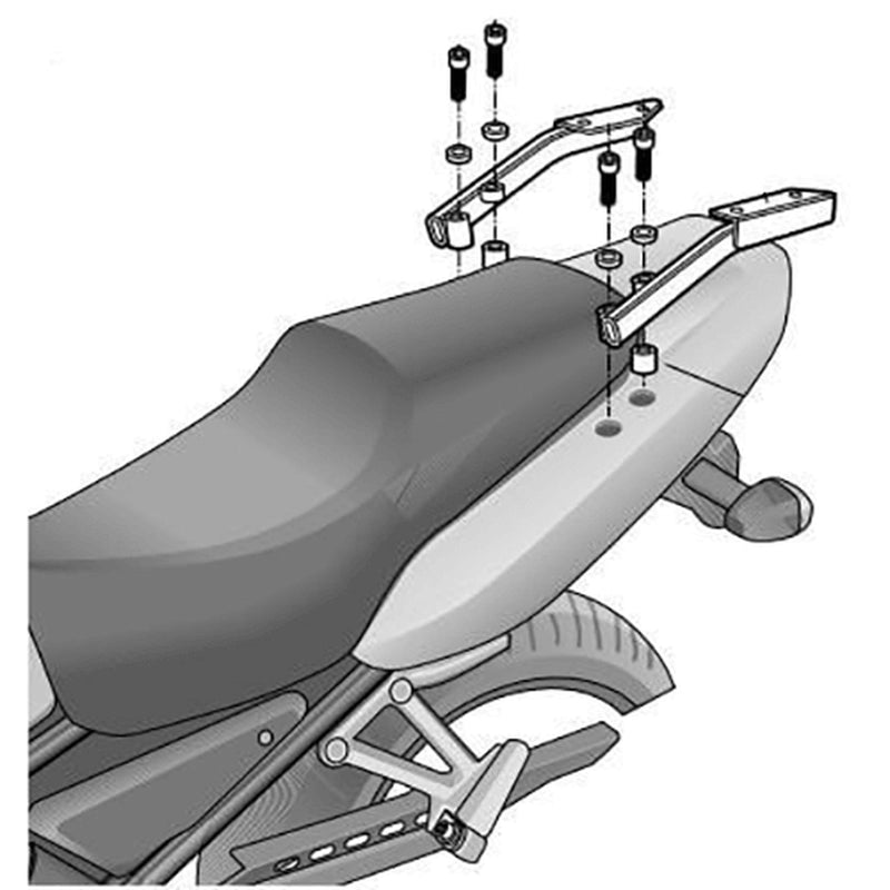 Yamaha 600 Fazer [SHAD] - Kit de montage Top Master - Yamaha