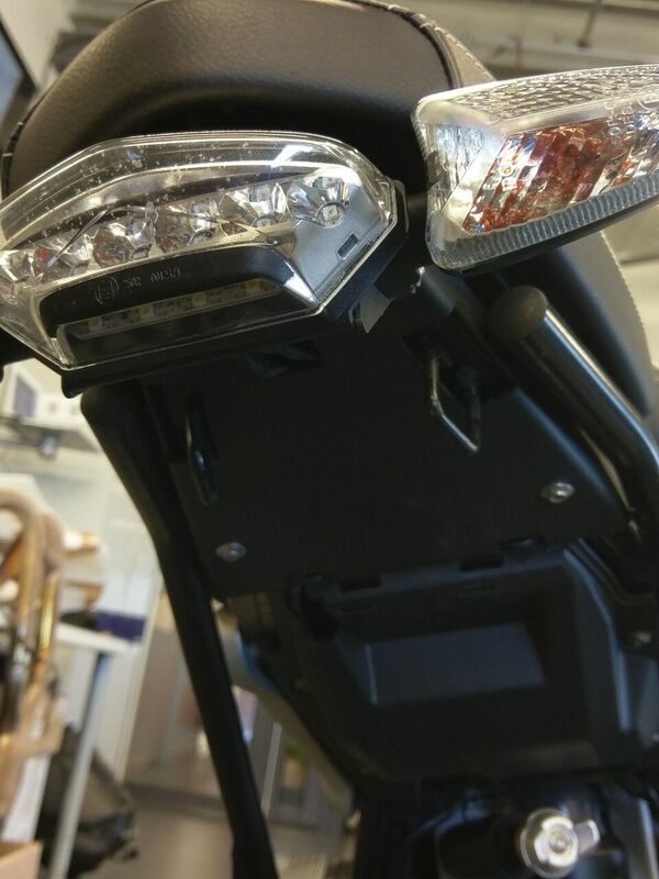 Bmw R Ninet Urban G [ACCESS DESIGN] - bas de selle noir BMW R Ninet T1200