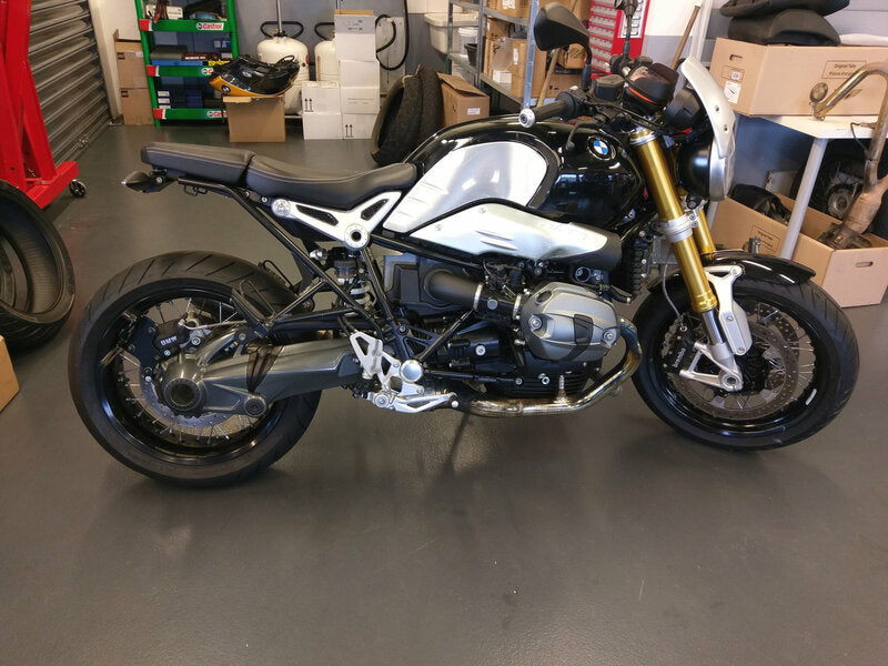 Bmw R Ninet Scrambler [ACCESS DESIGN] - bas de selle noir BMW R Ninet T1200