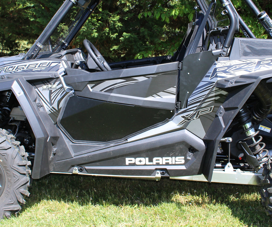 Polaris RZR 1000 RS 1 [2019-2021] - Panneaux de porte inférieurs en aluminium - Noir Polaris RZR1000