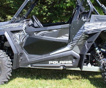 POLARIS RZR XP 1000 [2019-2021] - Aluminium Türverkleidungen unten - Schwarz Polaris RZR1000