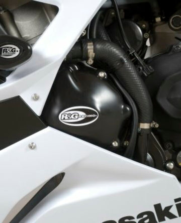 Kawasaki NINJA ZX-6R [2024-2026] - Engine protection cover left (alternator) R&G RACING ZX6R '09-10