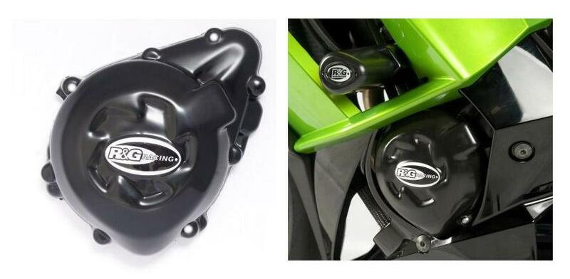 Kawasaki Z 1000 ABS SPECIAL EDITION ZR1000E [2012-2013] - Linke Kurbelgehäusedeckelschutz Schwarz Kawasaki Z1000/SX