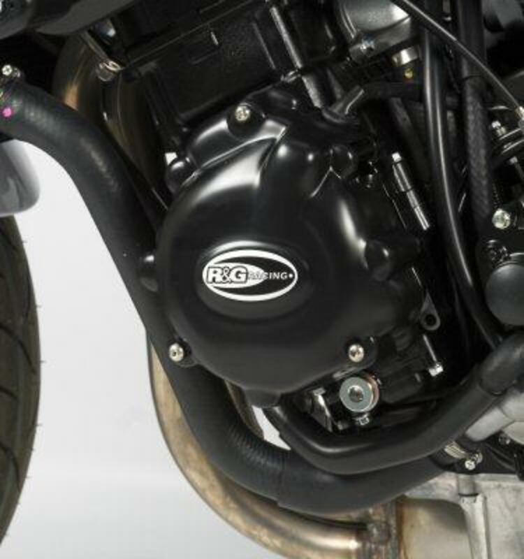 Suzuki GSR 750 SPECIAL EDITION [2014] - Protecteur de couvercle de carter gauche noir Suzuki GSR600/750