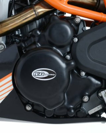 Ktm 390 DUKE ABS [2013-2015] - Protecteur de Carter Moteur Gauche Noir KTM 390 Duke