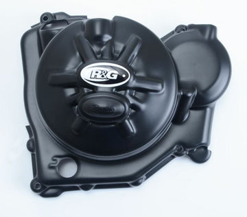 Aprilia RSV4 R [2009-2010] - Protecteur de couvercle de carter gauche type course noir Aprilia RSV4