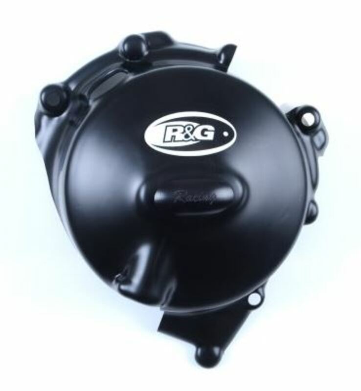 Triumph STREET TRIPLE 675 [2007-2011] - Right black crankcase cover protector from the Triumph Daytona 675 race series