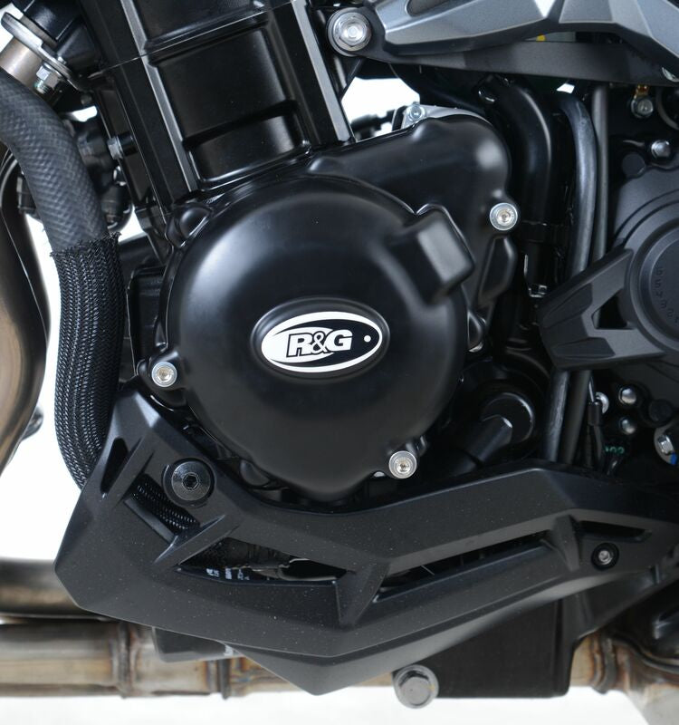 Kawasaki Z 900 A2 ABS ZR900H [2020-2021] - Linker Kurbelgehäusedeckelschutz Schwarz Kawasaki Z900