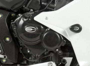 Honda CBR 600 F ABS PC41 [2011-2012] - Protecteur de couvercle de carter (embrayage) droit noir Honda CBR600F