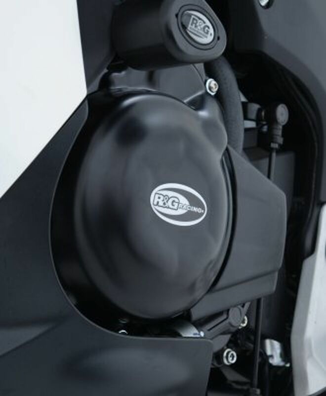 Honda CBR 500 R ABS PC57 [2017-2019] - Motorgehäusedeckelschutz-Set Schwarz Honda CB500F/CBR500R