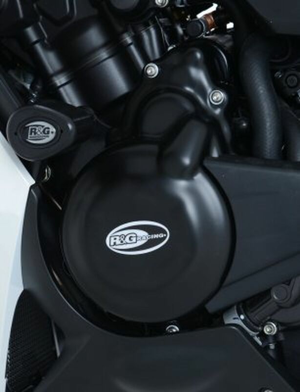 Honda CBR 500 R ABS PC57 [2017-2019] - Motorgehäusedeckelschutz-Set Schwarz Honda CB500F/CBR500R
