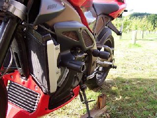 APRILIA TUONO 1000 [2003-2005] - Aero Sturzpads schwarz Aprilia Tuono 1000