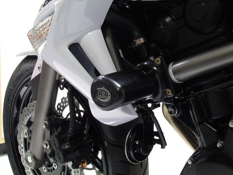 Kawasaki ER-6 N ER650C [2009-2011] - Aero-Crash-Protektoren Schwarz Kawasaki ER-6 N